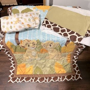 Lion King Nursery Bed Set